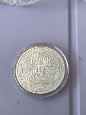 The R.M.S. Titanic 100 Year Anniversary 1912-2012 Commemorative Token